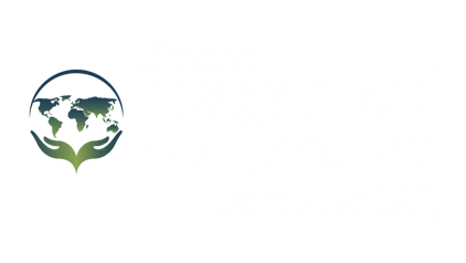 Development Logo Colorful Globe-WHite Text